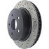 127.67066R by CENTRIC - Slotted Drilled Rotor
