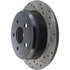 127.67067L by CENTRIC - Slotted Drilled Rotor