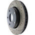 127.67068CL by CENTRIC - Sportstop Cryo Drilled & Slotted Rotor, Left