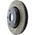 127.67068CR by CENTRIC - Sportstop Cryo Drilled & Slotted Rotor, Right