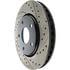 127.67069CL by CENTRIC - Sportstop Cryo Drilled & Slotted Rotor, Left