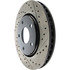 127.67069L by CENTRIC - Slotted Drilled Rotor