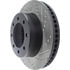 Centric 127.67072CL Disc Brake Rotor Sportstop Cryo Drilled & Slotted Rotor, Left