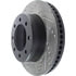Centric 127.67072CR Disc Brake Rotor Sportstop Cryo Drilled & Slotted Rotor, Right