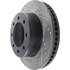 127.67072R by CENTRIC - Slotted Drilled Rotor