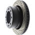 Centric 127.67080CL Disc Brake Rotor Sport Cryo Drilled/Slotted Brake Rotor, Rear Left