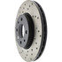 128.04002R by CENTRIC - Cross Drilled Rotor