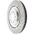 128.07004 by CENTRIC - Centric Premium OE Style Drilled Brake Rotor