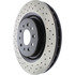 128.20020 by CENTRIC - Centric Premium OE Style Drilled Brake Rotor