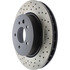 128.20021 by CENTRIC - Centric Premium OE Style Drilled Brake Rotor