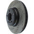 128.22007R by CENTRIC - Sport Cross Drilled Brake Rotor, Right