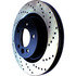 128.22009L by CENTRIC - Cross Drilled Rotor