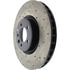 Centric 128.22022CL Disc Brake Rotor Cryo Sport Drilled Rotor, Left