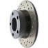 Centric 128.33038CL Disc Brake Rotor Sportstop Cryo Sport Drilled Rotor, Left