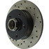 128.33035R by CENTRIC - Cross Drilled Rotor