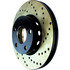128.33040L by CENTRIC - Cross Drilled Rotor