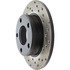 128.33047L by CENTRIC - Cross Drilled Rotor