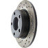 128.33047R by CENTRIC - Cross Drilled Rotor