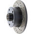 128.33048L by CENTRIC - Cross Drilled Rotor