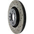 128.33054L by CENTRIC - Cross Drilled Rotor