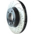 128.33079CR by CENTRIC - Sportstop Cryo Sport Drilled Rotor, Right