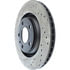 Centric 128.33088CR Disc Brake Rotor Sportstop Cryo Sport Drilled Rotor, Right