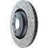Centric 128.33088CL Disc Brake Rotor Sportstop Cryo Sport Drilled Rotor, Left