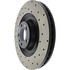 Centric 128.33095L Disc Brake Rotor Cross Drilled Rotor