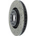 Centric 128.33096CR Disc Brake Rotor Sportstop Cryo Sport Drilled Rotor, Right