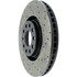 Centric 128.33096L Disc Brake Rotor Cross Drilled Rotor