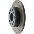 128.33105L by CENTRIC - Cross Drilled Rotor
