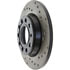 128.33108CL by CENTRIC - Sportstop Cryo Sport Drilled Rotor, Left