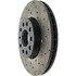 128.33110L by CENTRIC - Sport Cross Drilled Brake Rotor, Left