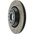 128.33113R by CENTRIC - Cross Drilled Rotor