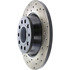 128.33129R by CENTRIC - Cross Drilled Rotor