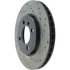 Centric 128.34018CL Disc Brake Rotor Sportstop Cryo Sport Drilled Rotor, Left