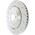 128.33126 by CENTRIC - Centric Premium OE Style Drilled Brake Rotor