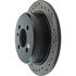 Centric 128.34019R Disc Brake Rotor Cross Drilled Rotor