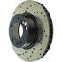 128.34021R by CENTRIC - Cross Drilled Rotor