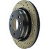 Centric 128.34034L Disc Brake Rotor Cross Drilled Rotor