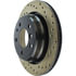 Centric 128.34034CL Disc Brake Rotor Sportstop Cryo Sport Drilled Rotor, Left