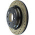 128.34034R by CENTRIC - Cross Drilled Rotor