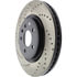 Centric 128.61102CR Disc Brake Rotor Sportstop Cryo Sport Drilled Rotor, Right