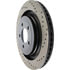 Centric 128.61109CL Disc Brake Rotor Sportstop Cryo Sport Drilled Rotor, Left