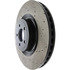 128.61116L by CENTRIC - Sport Cross Drilled Brake Rotor, Left