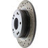 H19016 by CENTRIC - Slotted Drilled Rotor
