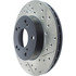 H19016-250R by CENTRIC - Slotted Drilled Rotor