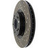 127.40057L by CENTRIC - Slotted Drilled Rotor