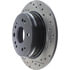 Centric 127.40058CL Disc Brake Rotor Sportstop Cryo Drilled & Slotted Rotor, Left