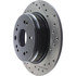 Centric 127.40058L Disc Brake Rotor Slotted Drilled Rotor
